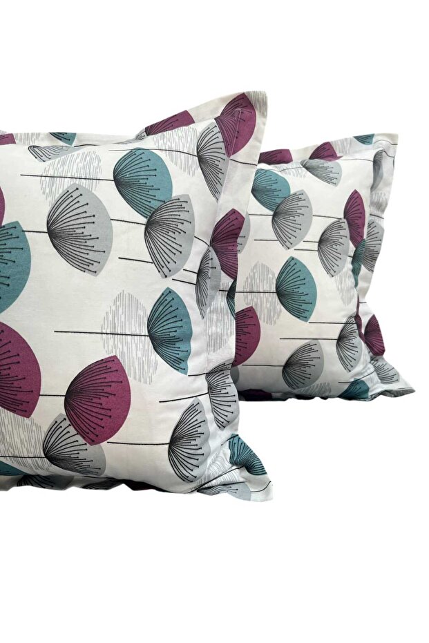 2 Pillow Cases 50x70 with Hidden Zipper