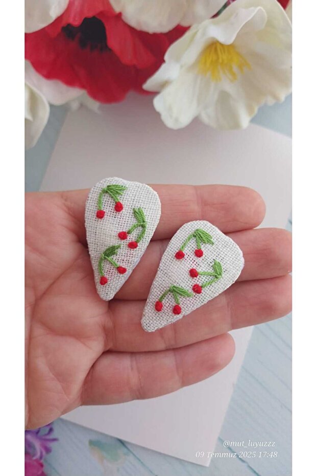 مشبك مزخرف يدويًا - 3