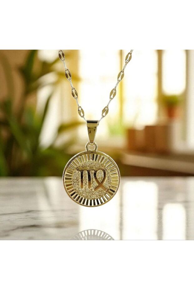 Women's Steel Zodiac Sign Necklace