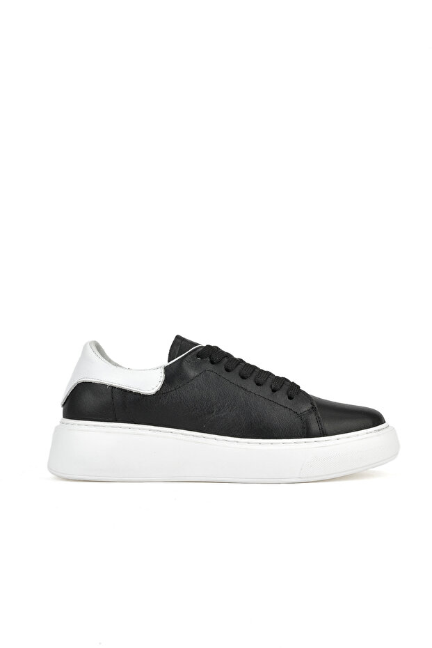 , Women's Genuine Leather Sneaker 1531050Z26802370K Black