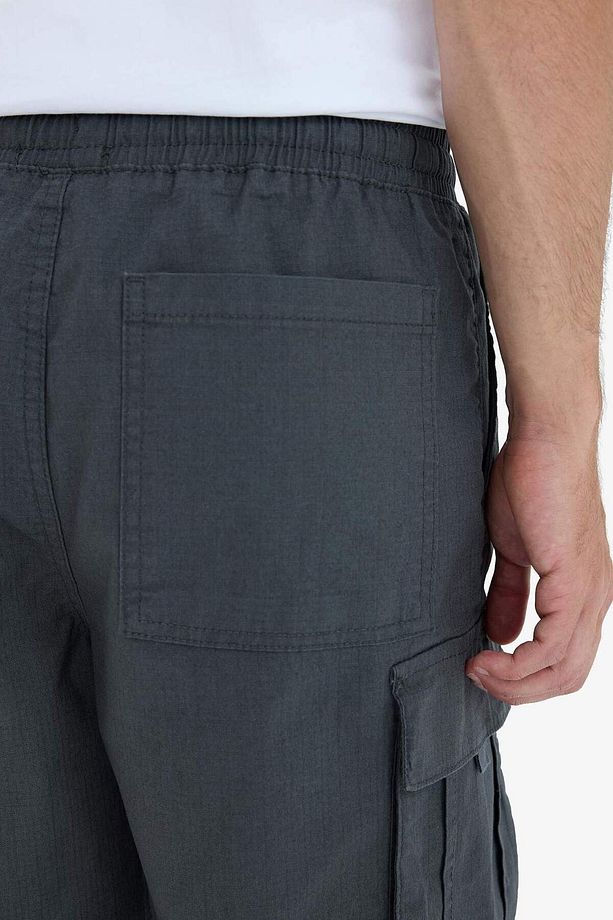 Kargo Fit Gabardin Bermuda Şort C5400AX25SM - 7