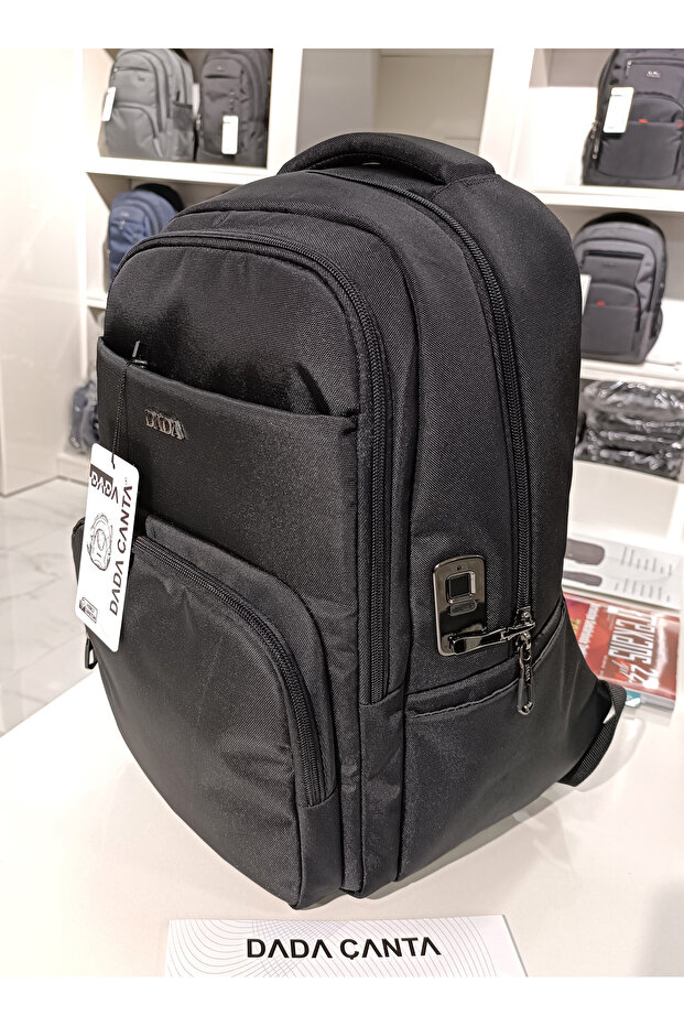 Backpack Fingerprint Lock System Anti Theft 14-15.6 Inch Bag with Laptop Compartment