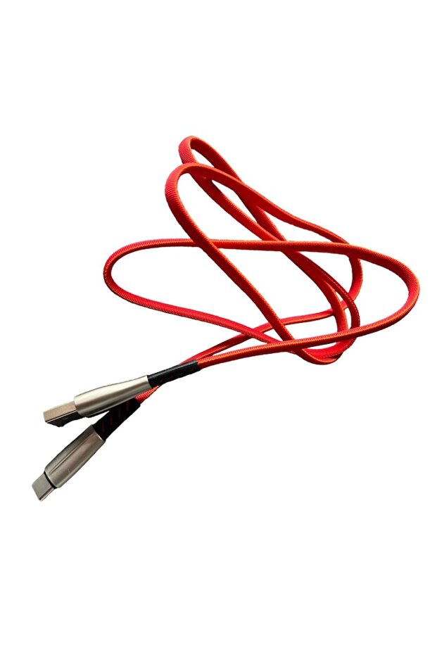 Type-C Data Cable, 2.4A, 1m, Red - 2