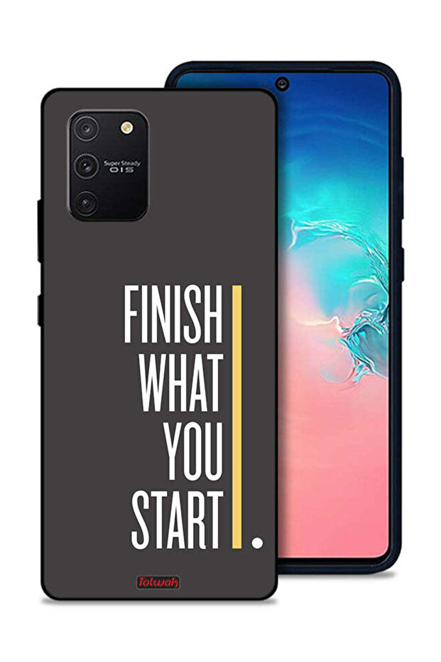 غطاء حماية لهاتف Samsung Galaxy S10 Lite - أكمل ما تبدأ به
