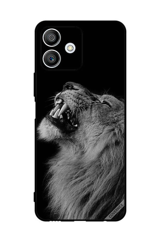 غطاء حماية لهاتف Honor Play6T Pro - الأسد المبهج