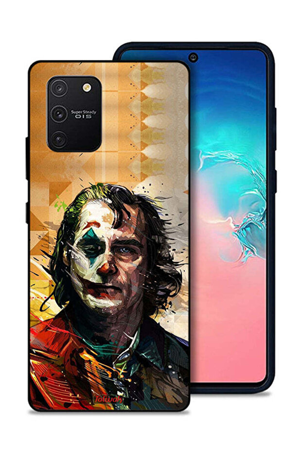 غطاء حماية لهاتف Samsung Galaxy S10 Lite بتصميم رسمة الجوكر