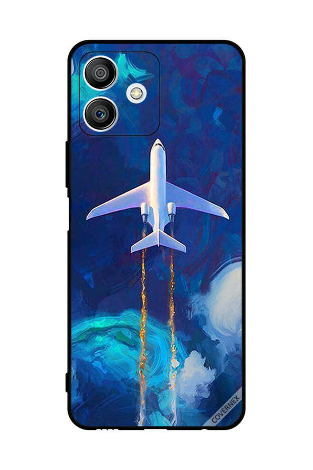 غطاء حماية لهاتف Honor Play6T Pro بتصميم طائرة تحلق