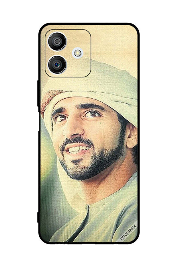 غطاء حماية لهاتف Honor Play6T Pro - الشيخ حمدان مبتسماً