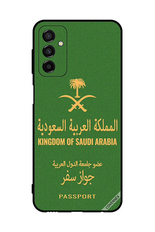 غطاء حماية لهاتف سامسونج جالاكسي M23 جواز سفر المملكة العربية السعودية