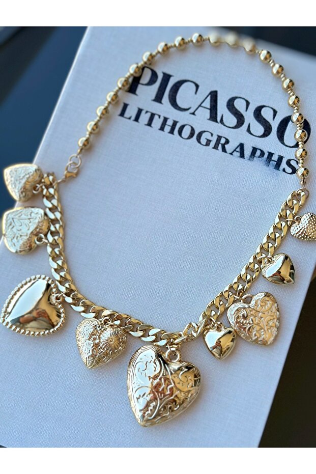 Heart Charmli Vintage Necklace