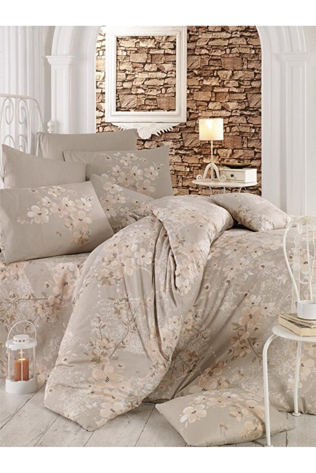 Elana Delux 80% Cotton Double Duvet Cover Set (Without Sheets)