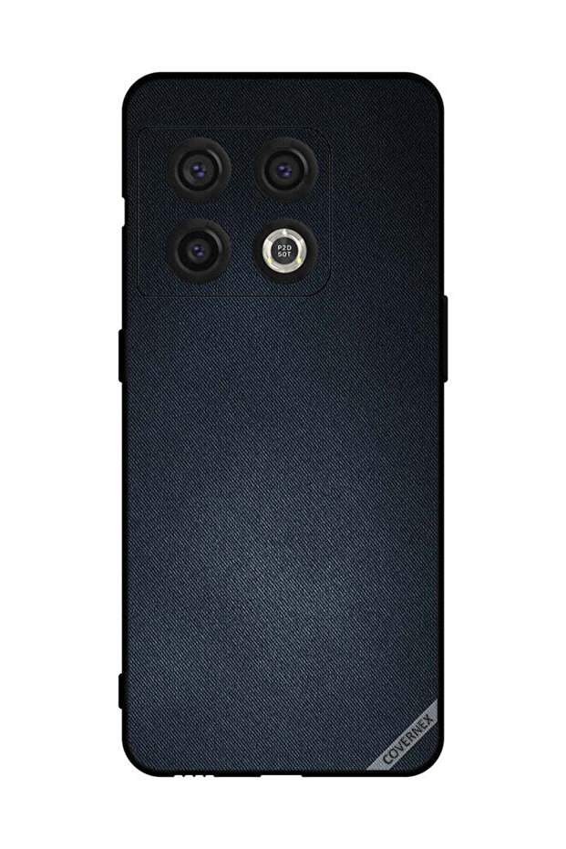 غطاء حماية لهاتف OnePlus 10 Pro بنقشة جينز سوداء