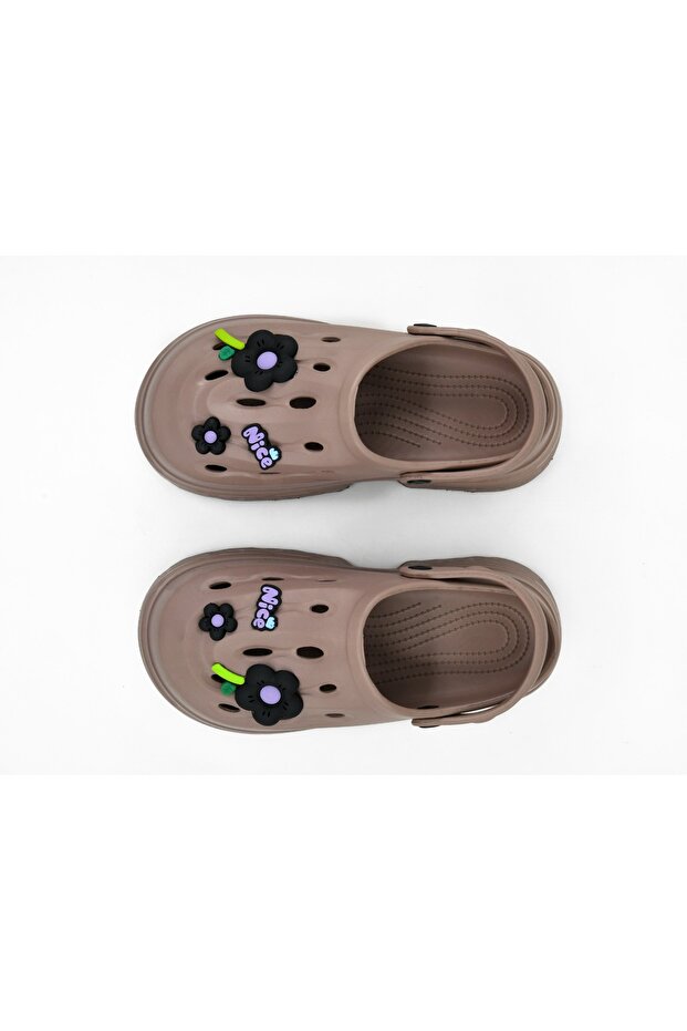 NOA Kadın Aksesuar Detaylı Sabo Terlik - 2