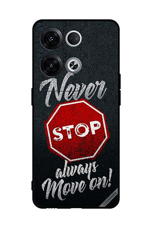 Protective Case Cover For Oppo Reno8 Pro+ Never Stop Always Move On