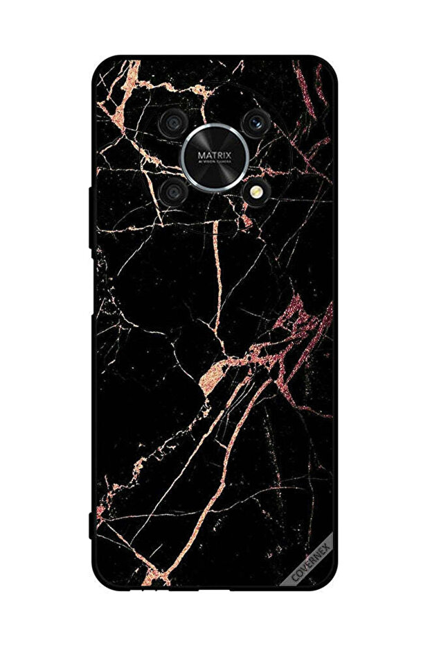غطاء حماية لهاتف Honor X9 5G بنمط رخامي