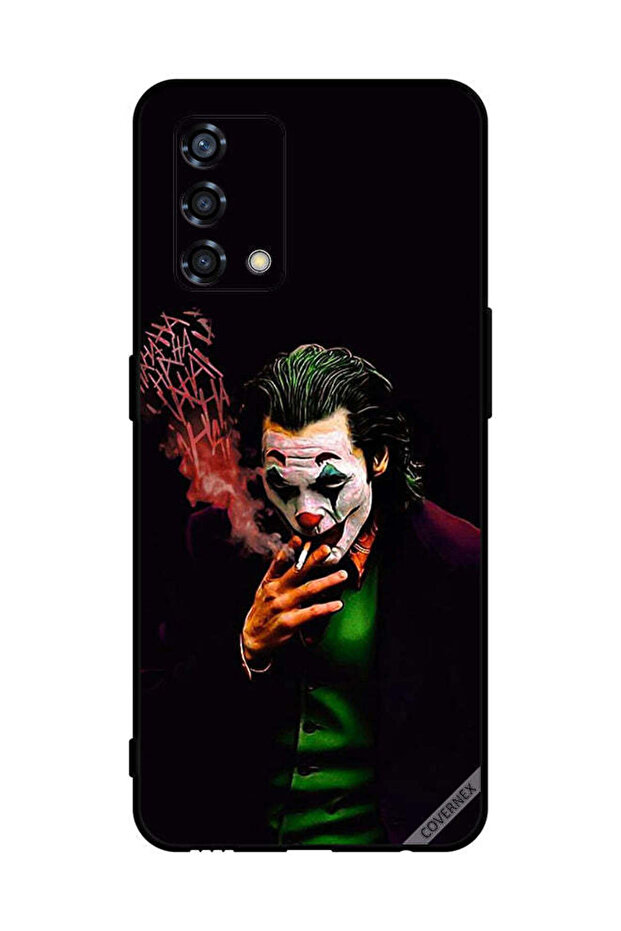 غطاء حماية لهاتف Oppo Reno6 Lite - دخاني، هاها...