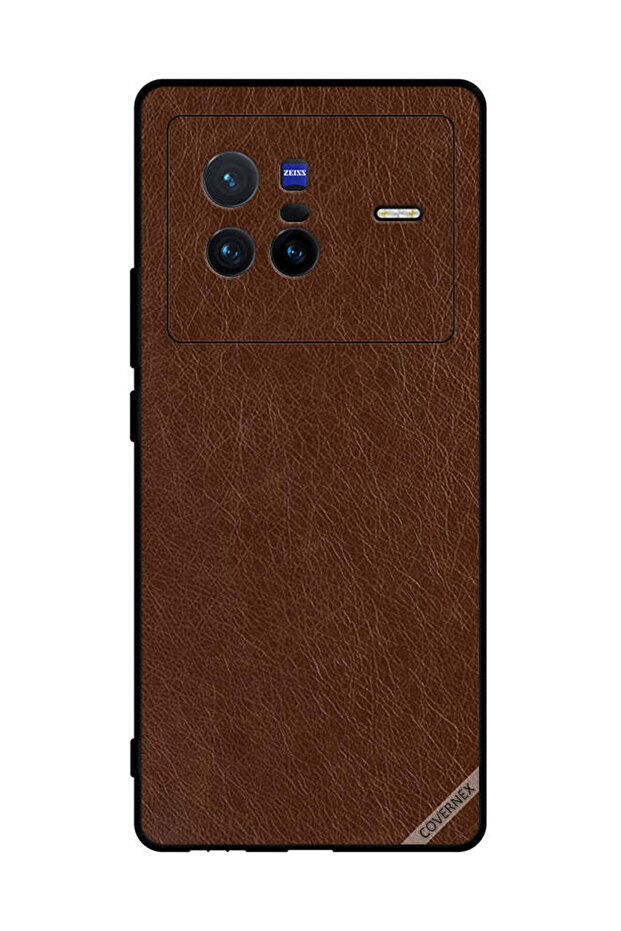 غطاء حماية جلدي لهاتف vivo X80