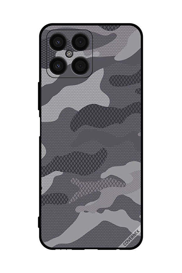 Protective Case Cover For Honor X8 Commando pattern - 1