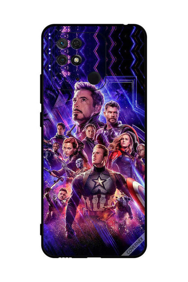 غطاء حماية لهاتف Xiaomi Redmi 10C Avengers