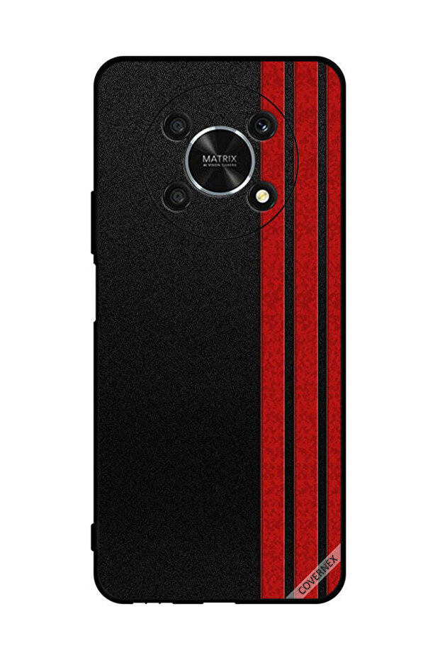 Protective Case Cover For Honor X9 5G Three Vertical Strips On Side