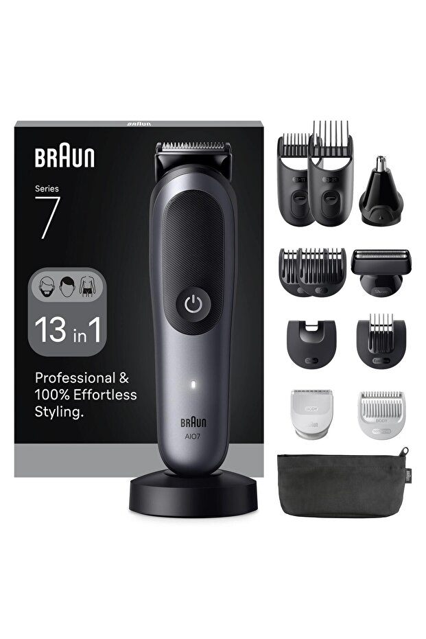 Hepsi Bir Arada Series 7, 13'ü 1 arada Tıraş Kiti, ProBlade, AutoSense, AIO7560 - 1