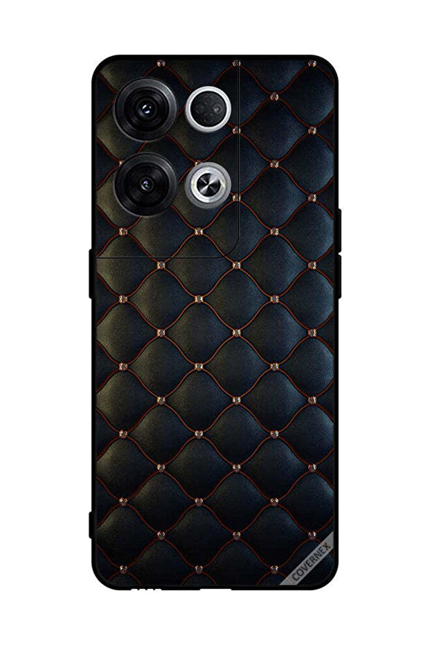Protective Case Cover For Oppo Reno8 Pro+ Steppers On Cloth Pattern