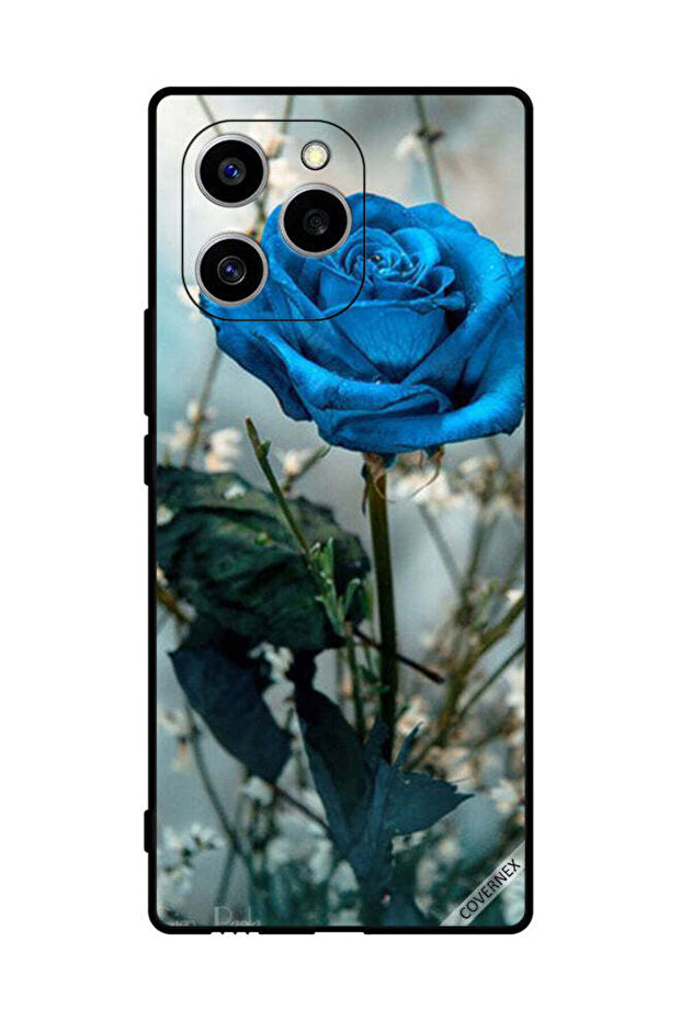 غطاء حماية لهاتف Honor 60 SE باللون الوردي المسائي