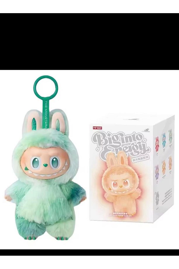 KOPYA - Pop Mart The Monsters Big Into Energy Series Plush Blind Box Charm Hediyeli 1 Adet Wenter - 6