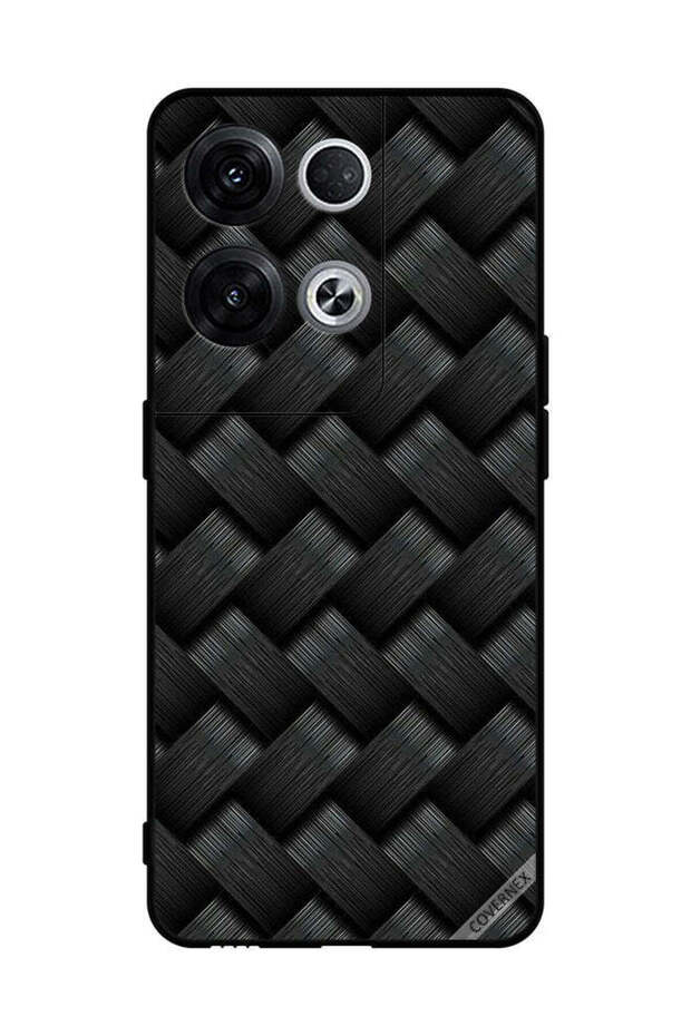 غطاء حماية لهاتف Oppo Reno8 Pro+ بنمط خطوط
