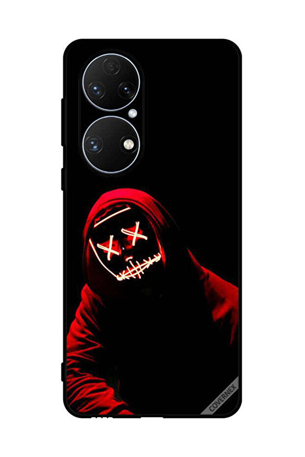 غطاء حماية لهاتف Huawei P50e قناع الهالوين