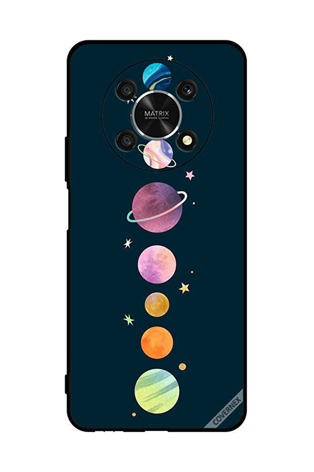 غطاء حماية لهاتف Honor X9 5G - الفضاء والنجوم