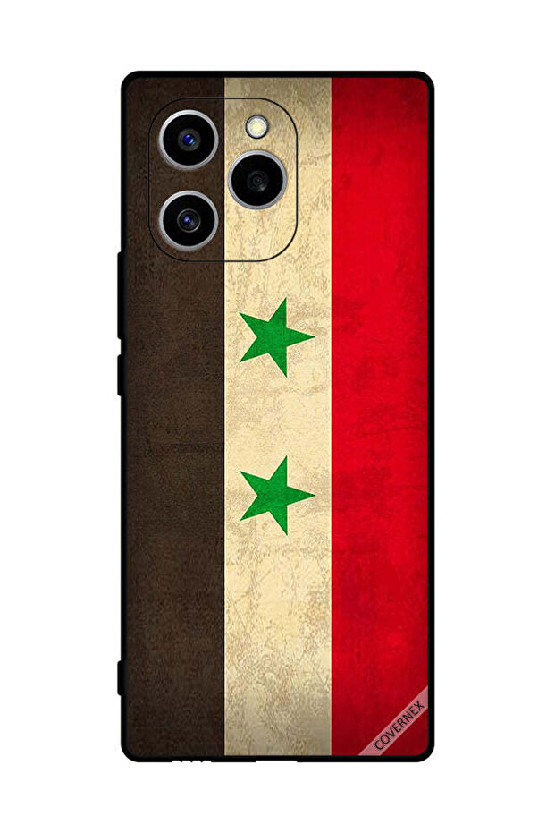 غطاء حماية لهاتف Honor 60 SE علم سوريا