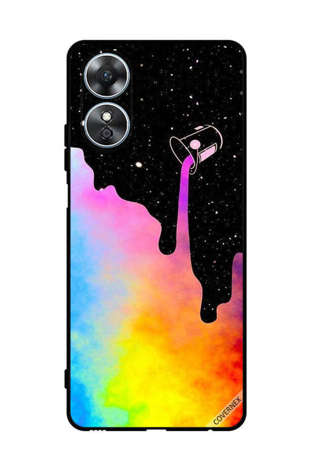 غطاء حماية لهاتف Oppo A17 - لون السماء