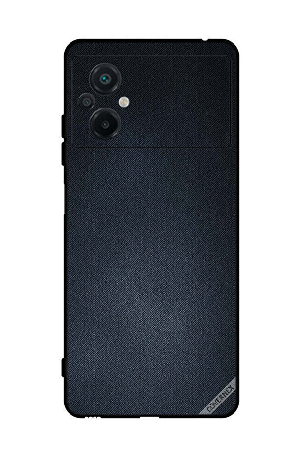 غطاء حماية لهاتف Xiaomi Poco M5 4G بنقشة جينز