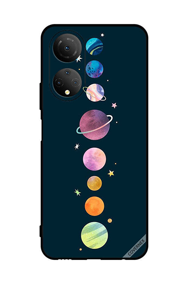 غطاء حماية لهاتف Honor X7 - الفضاء والنجوم