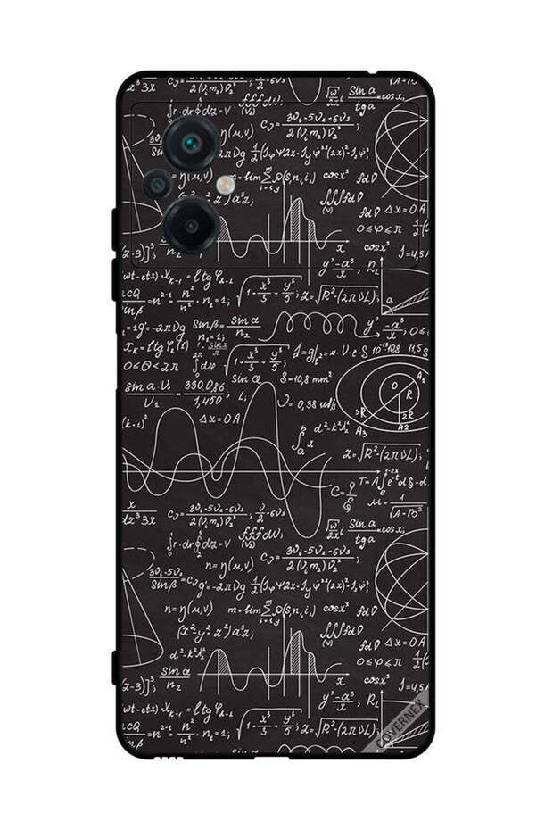 Protective Case Cover For Xiaomi Poco M5 4G Math Equations