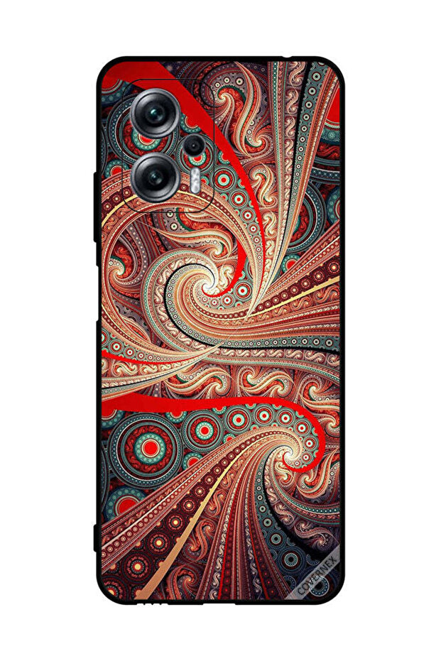 Protective Case Cover For Xiaomi Redmi Note 11T Pro Wavy Pattern