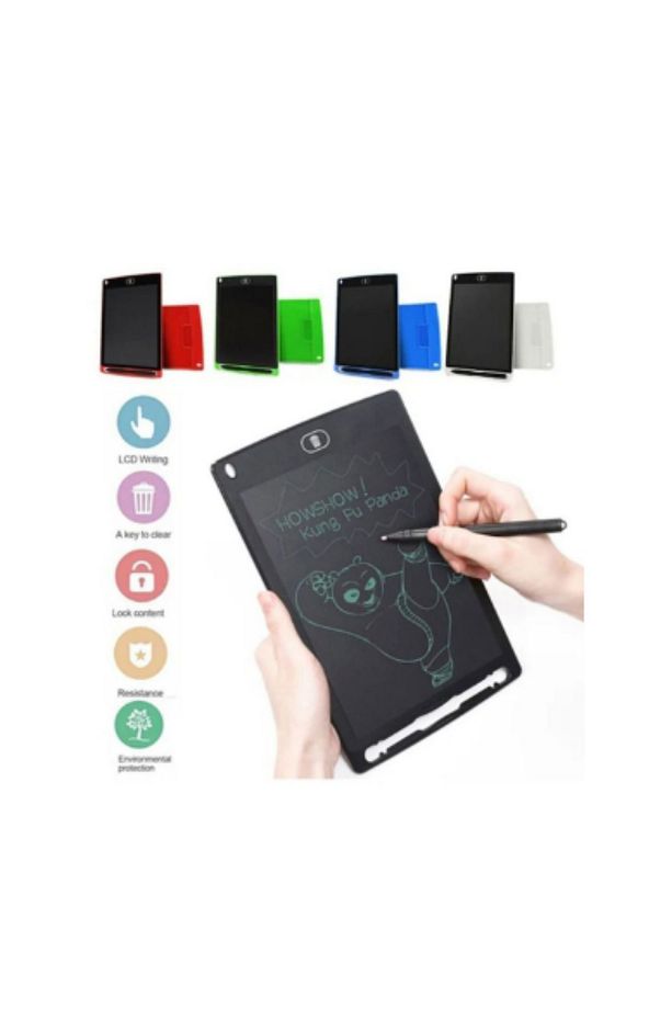 8.5 Inc Büyük Boy Dijital Kalemli Çocuk Yazı Çizim Grafik Not Yazma Eğitim Tableti Yaz S - 2