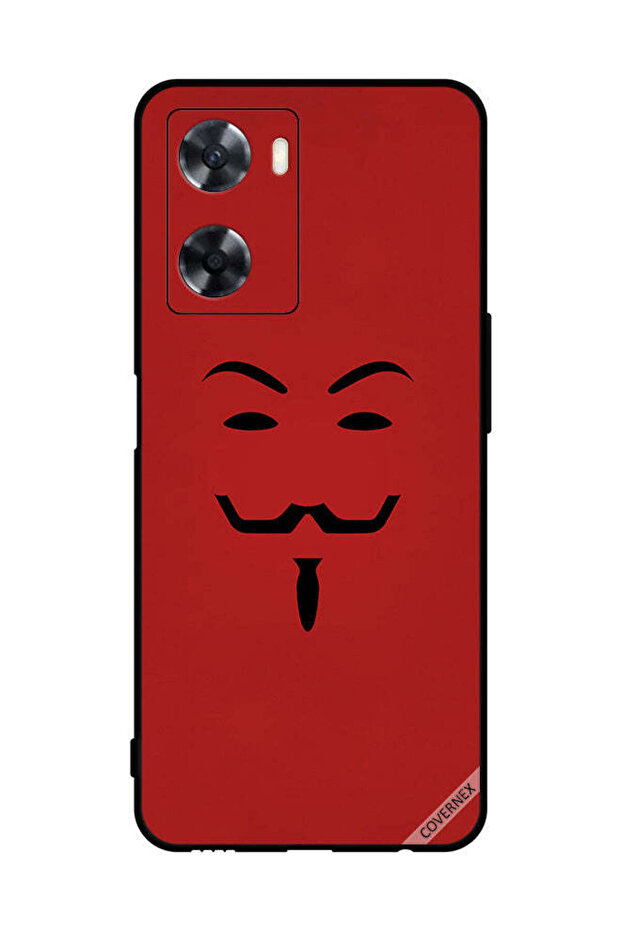 غطاء حماية لهاتف Oppo A77s Vendetta Vector Art