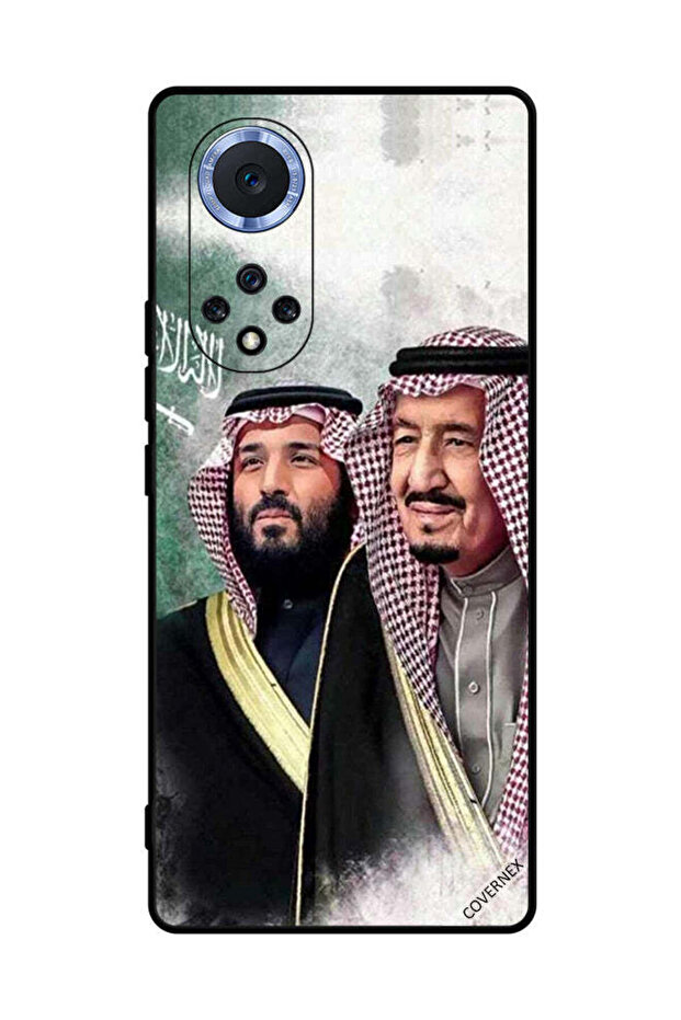 غطاء حماية لهاتف هونر 50 برو الملك سلمان ومحمد