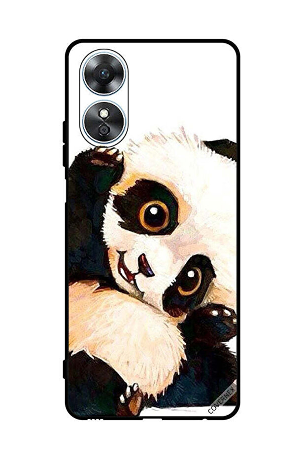 غطاء حماية لهاتف Oppo A17 Panda