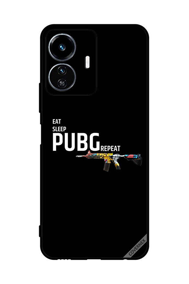 غطاء حماية لهاتف vivo Y77e Eat Sleep Pubg Repeat