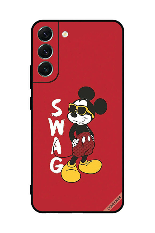 غطاء حماية لهاتف سامسونج S22+ 5G Swag Mickey Mouse