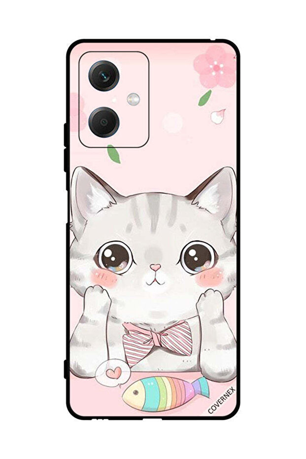 Protective Case Cover For Xiaomi Redmi Note 12 Cat Fish