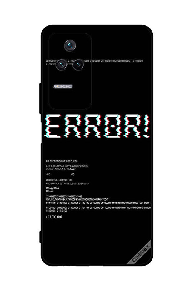 غطاء حماية لهاتف Xiaomi Poco F4 5G Error