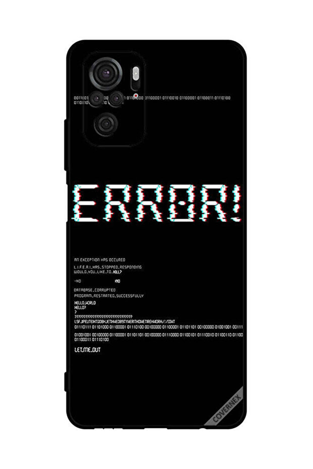 غطاء حماية لهاتف شاومي ريدمي نوت 10 4g Error