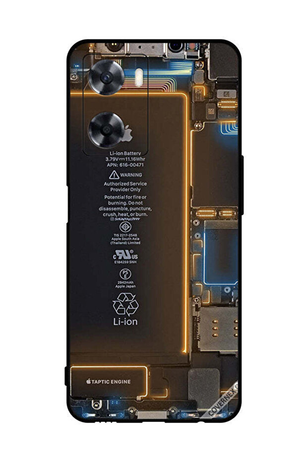 غطاء حماية لهاتف Oppo A57s بنمط داخلي من الخلف