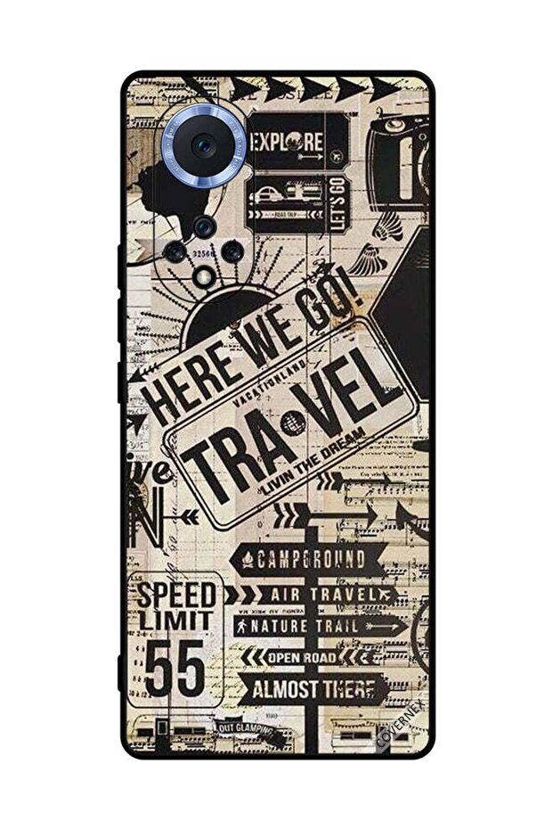 غطاء حماية لهاتف Honor 50 Pro Here We Go Travel