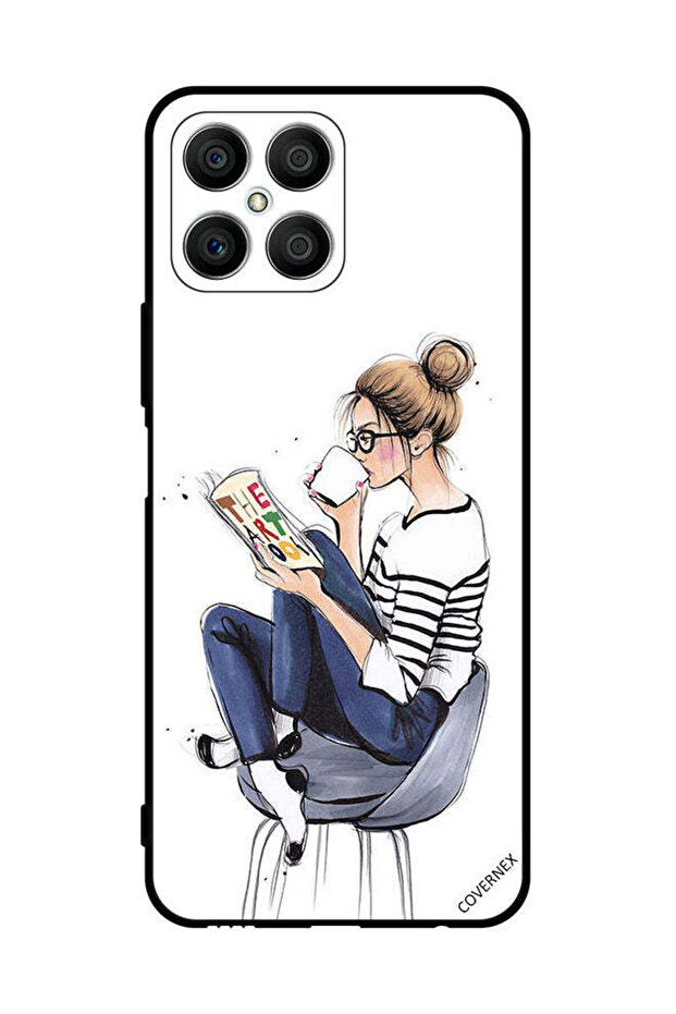 غطاء حماية لهاتف Honor X8 - قراءة كتاب الفن