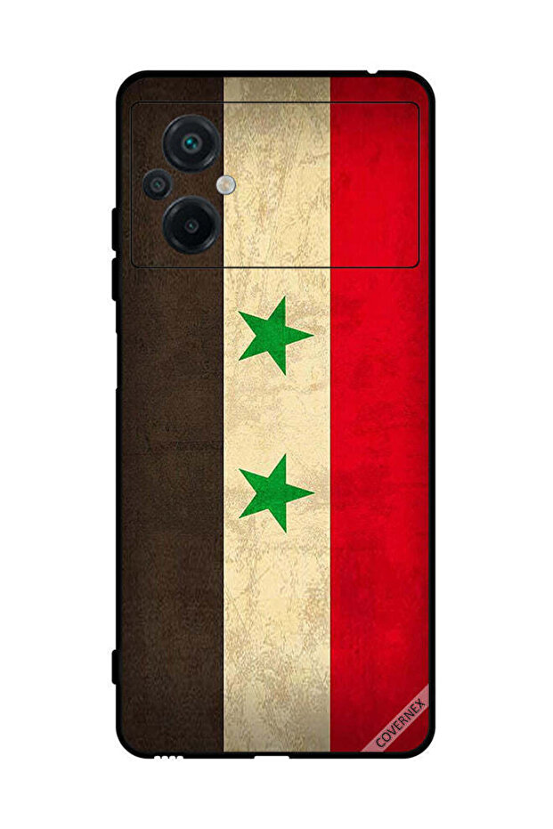 غطاء حماية لهاتف شاومي بوكو M5 4G علم سوريا